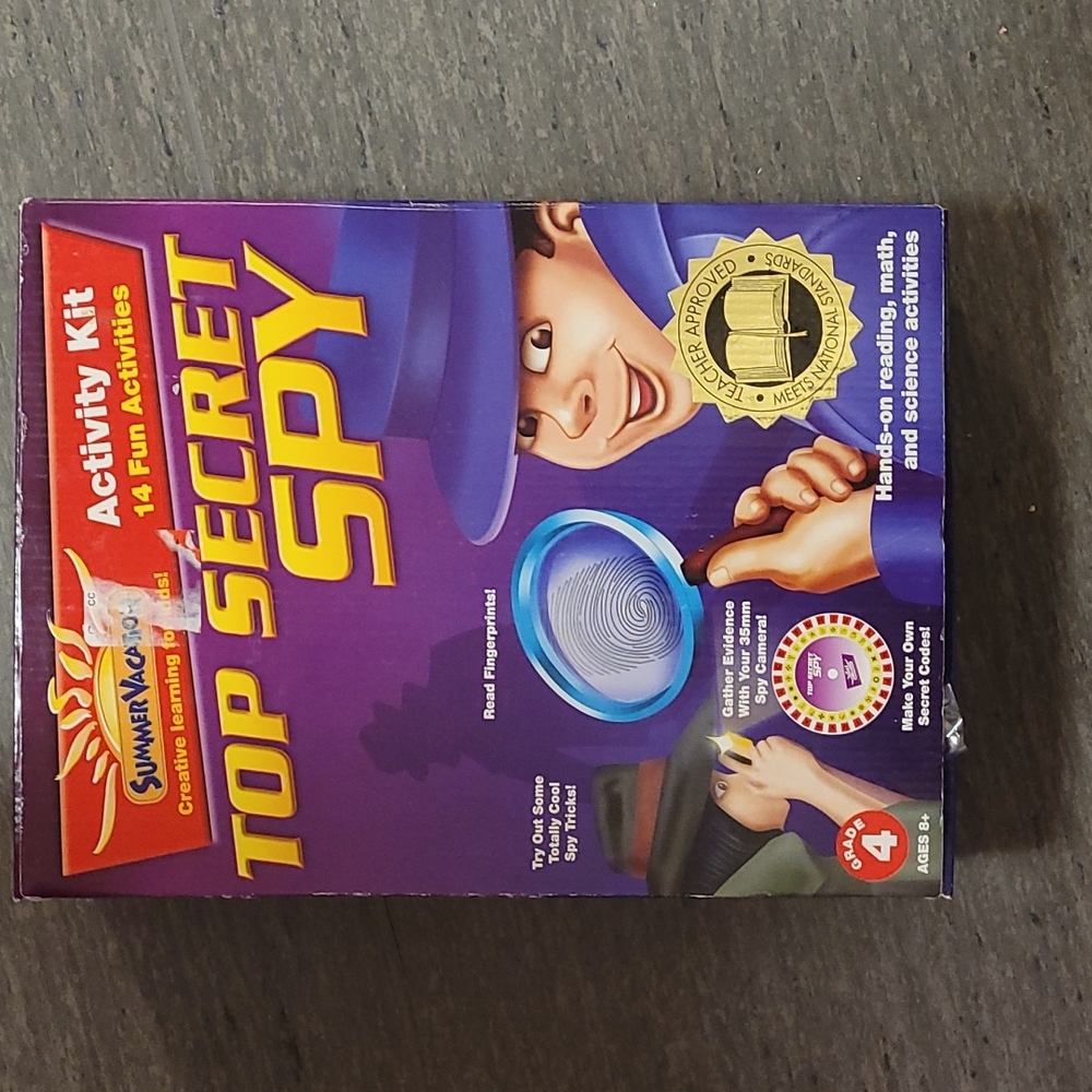 Vintage 2004 "Top Secret Spy Kit" Brand New never used.